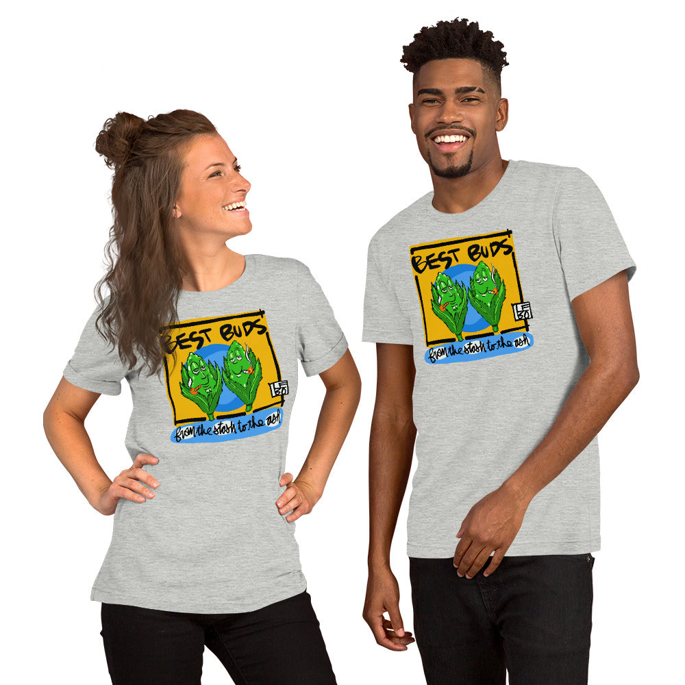 Best Buds - Lebo Short Sleeve Unisex T-Shirt